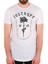 Hype Rose Dish T Shirt - White/Black