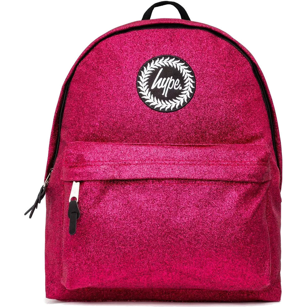 Hype Pink Glitter Backpack - Pink