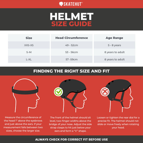 SkateHut Urban Sport Helmet - Black