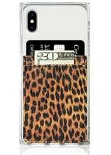 iDecoz Faux Leather Phone Pocket - Leopard Print