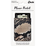 iDecoz Faux Leather Phone Pocket - Python