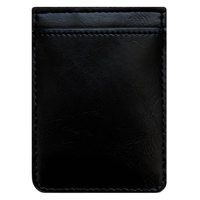 IDecoz Faux Leather Phone Pocket - Black