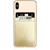 IDecoz Faux Leather Phone Pocket - Gold