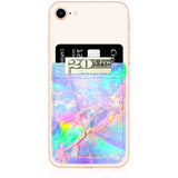 IDecoz Faux Leather Phone Pocket - Opal Print