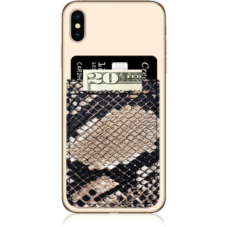 IDecoz Faux Leather Phone Pocket - Python