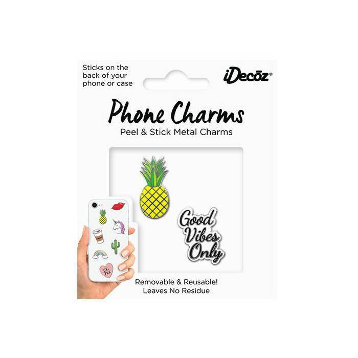 IDecoz Good Vibes Only Phone Charms