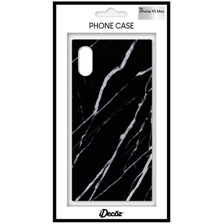IDecoz Phone Case - Black Marble (iPhone XS MAX)
