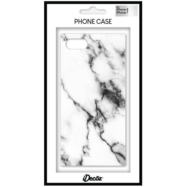 IDecoz Phone Case - White Marble (iPhone 8/7)