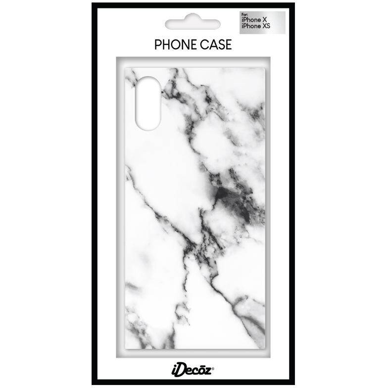 IDecoz Phone Case - White Marble (iPhone X/XS)