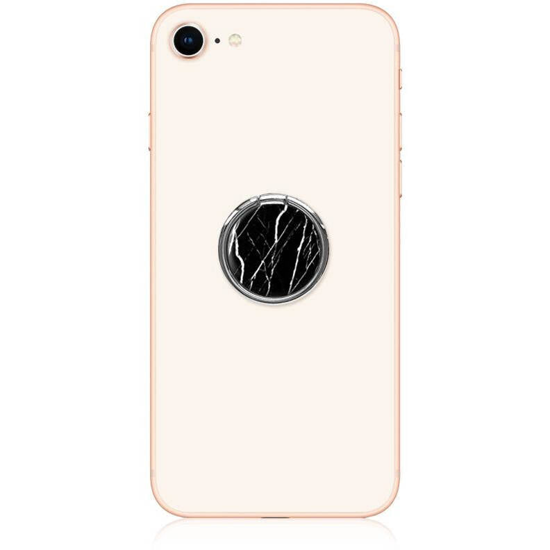 IDecoz Phone Ring - Black Marble