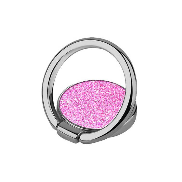 IDecoz Phone Ring - Pink Glitter