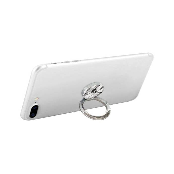 IDecoz Phone Ring - White Marble