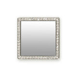 IDecoz Square Phone Mirror - Silver Crystals