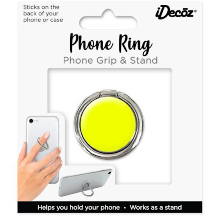 iDecoz Phone Ring - Neon Yellow