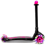 I-Glide 3-Wheel Kids Scooter - Black/Pink