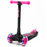 I-Glide 3-Wheel Kids Scooter - Black/Pink
