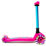 I-Glide 3-Wheel Kids Scooter - Pink/Aqua