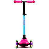 I-Glide 3-Wheel Kids Scooter - Pink/Aqua