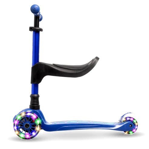 I-Glide 3-Wheel Scooter Seat Attachment - Black