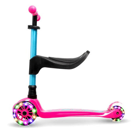 I-Glide 3-Wheel Scooter Seat Attachment - Black