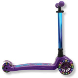 I-Glide 3-Wheel Kids Scooter - Purple/Blue/Neochrome