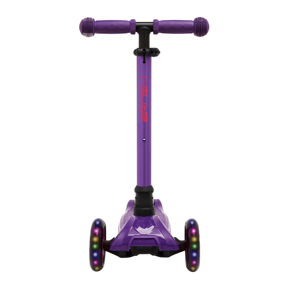 I-Glide 3-Wheel Kids Scooter - Purple/Pink