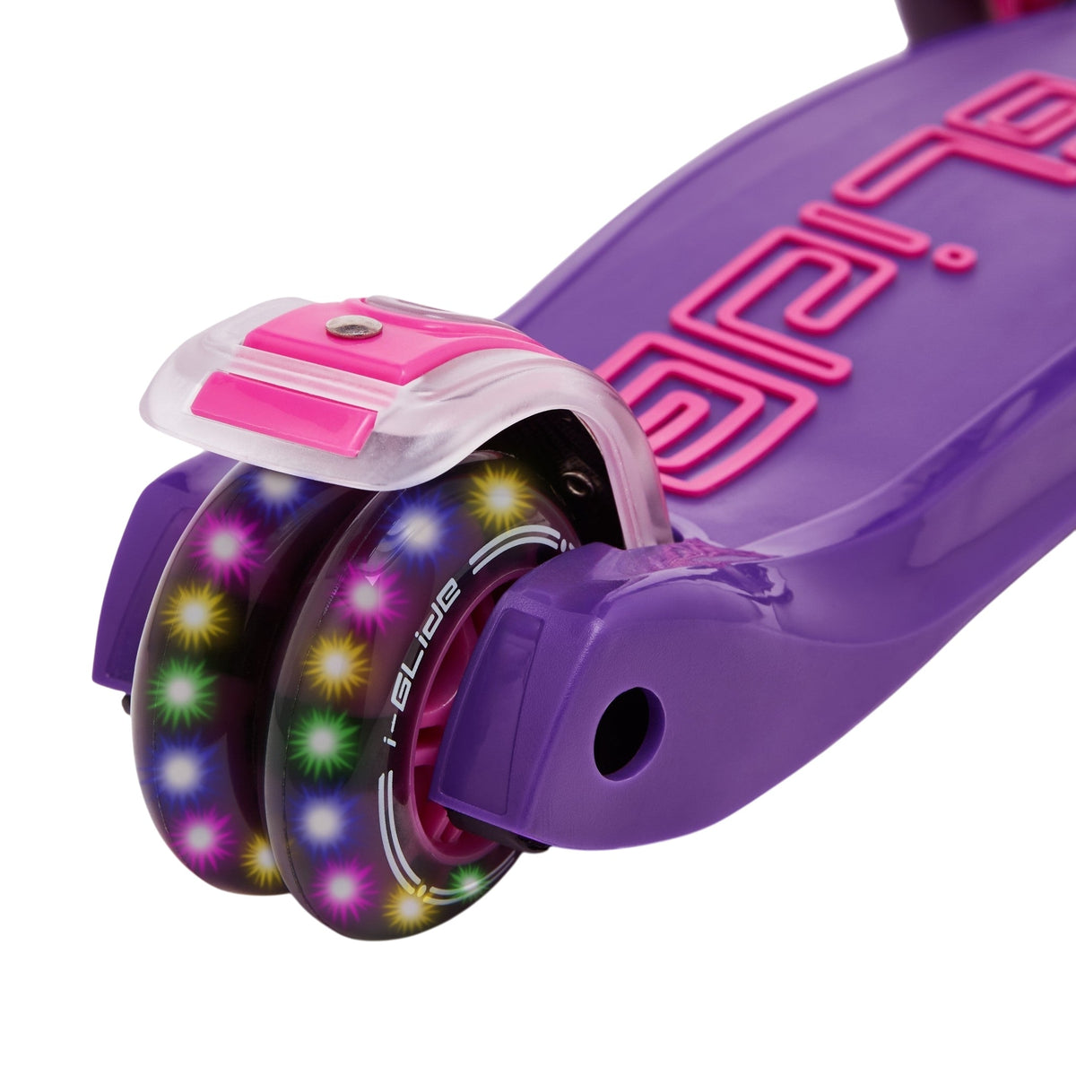 I-Glide 3-Wheel Kids Scooter - Purple/Pink
