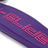 I-Glide 3-Wheel Kids Scooter - Purple/Pink