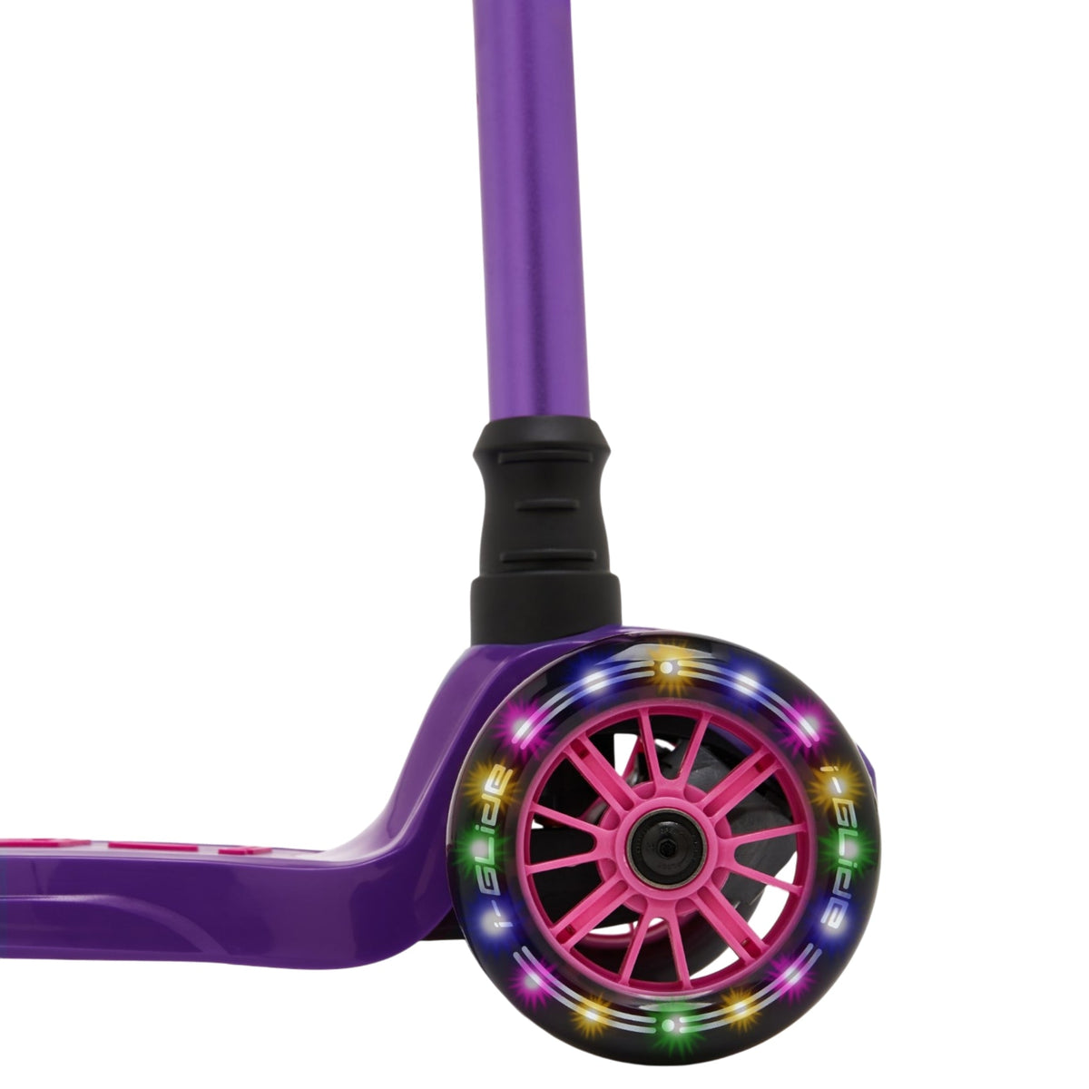 I-Glide 3-Wheel Kids Scooter - Purple/Pink