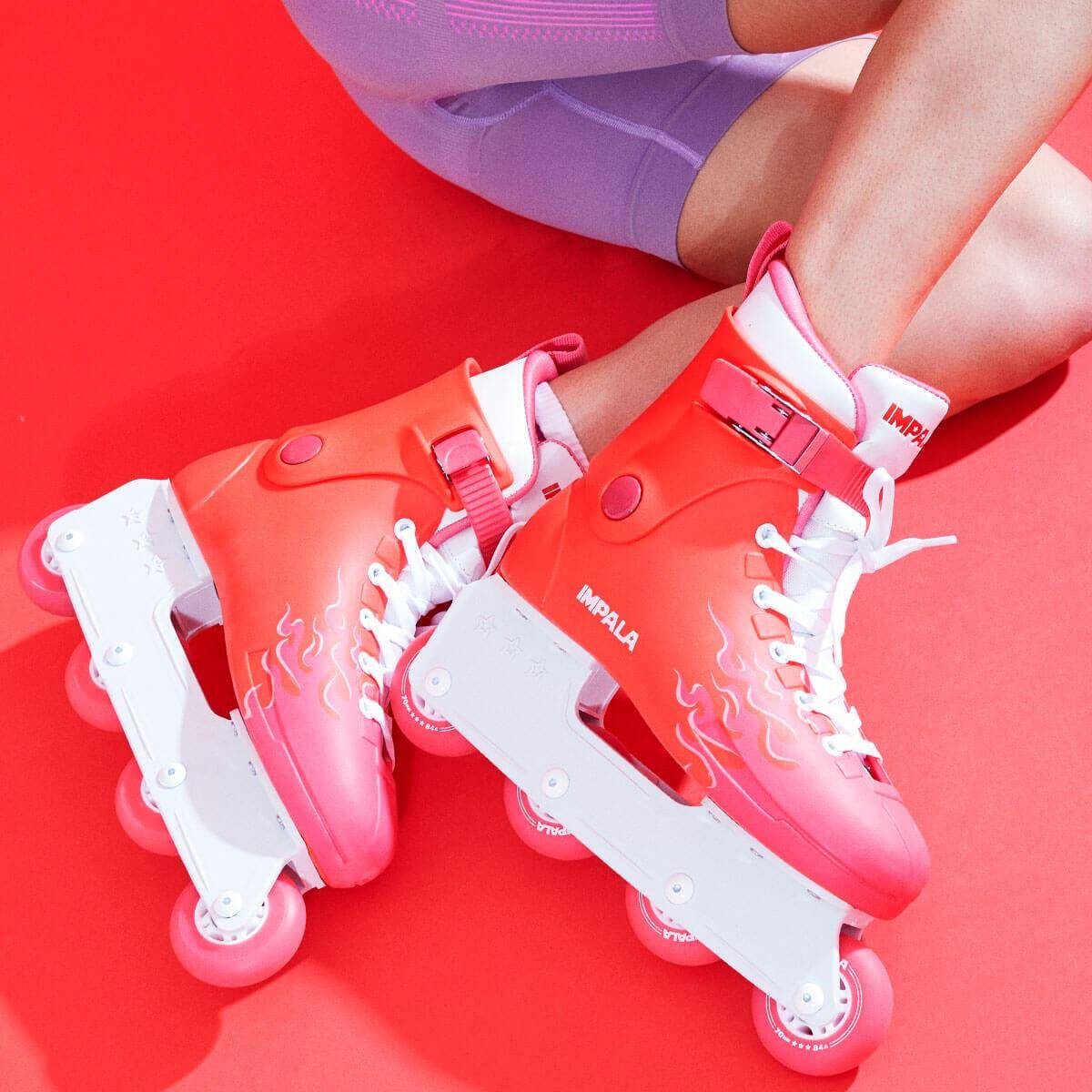 Impala Lightspeed Aggressive Skates - Flames