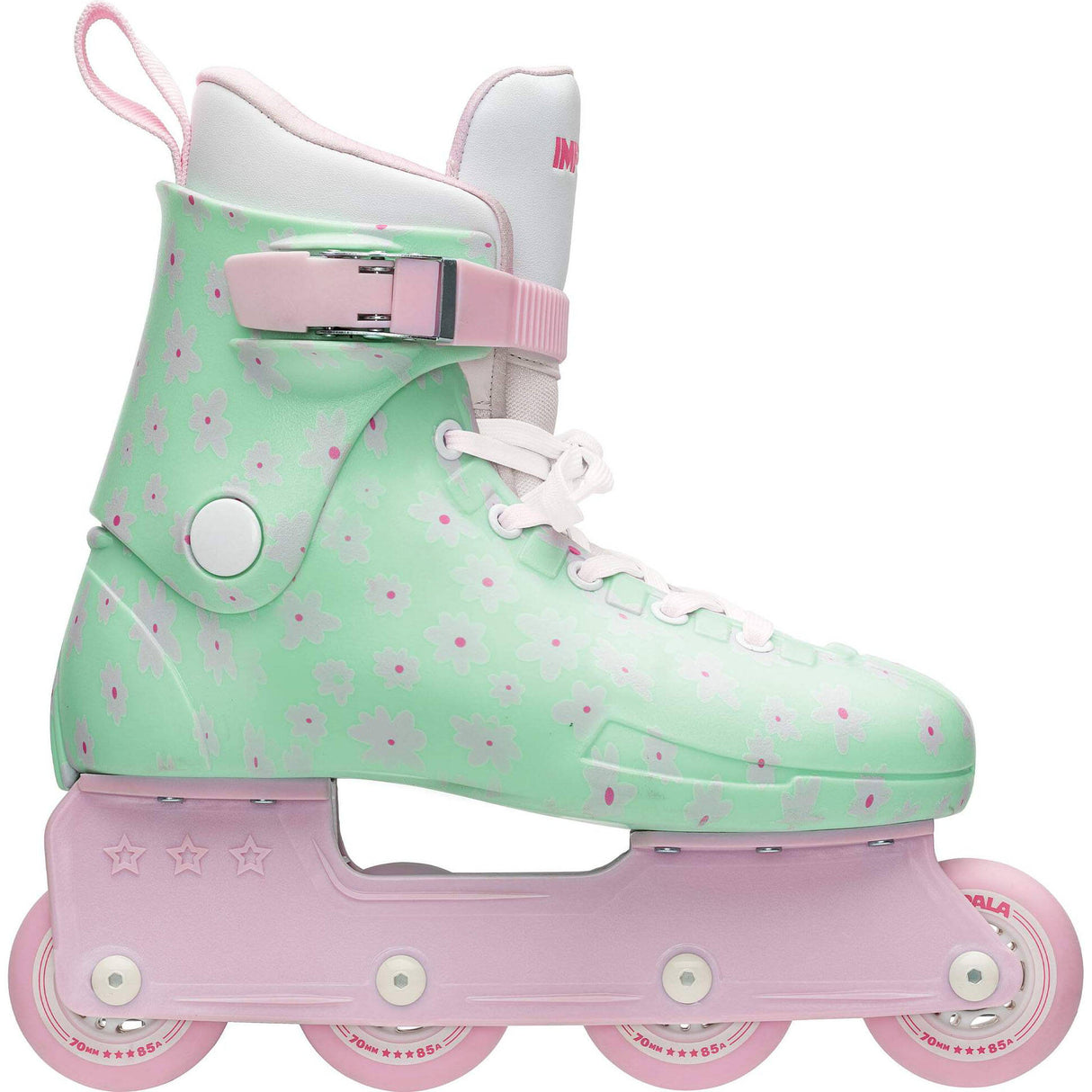 Impala Lightspeed Aggressive Skates - Mint Flower Power
