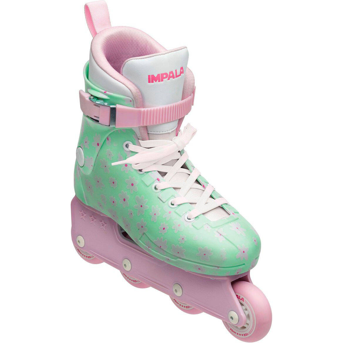 Impala Lightspeed Aggressive Skates - Mint Flower Power