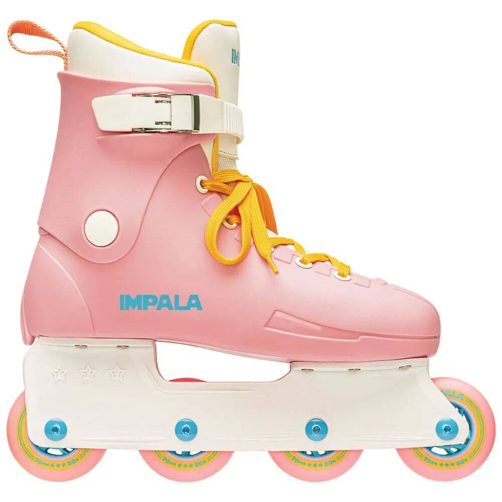Impala Lightspeed Aggressive Skates - Pink/Yellow