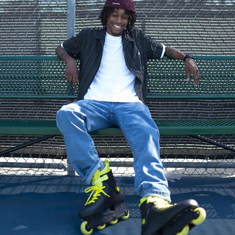 Impala Lightspeed Aggressive Skates - Black/Fluro