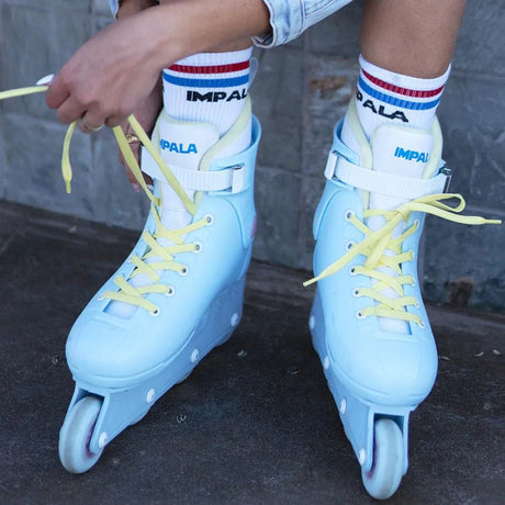 Impala Lightspeed Aggressive Skates - Blue/Yellow