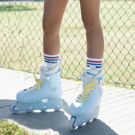 Impala Lightspeed Aggressive Skates - Blue/Yellow