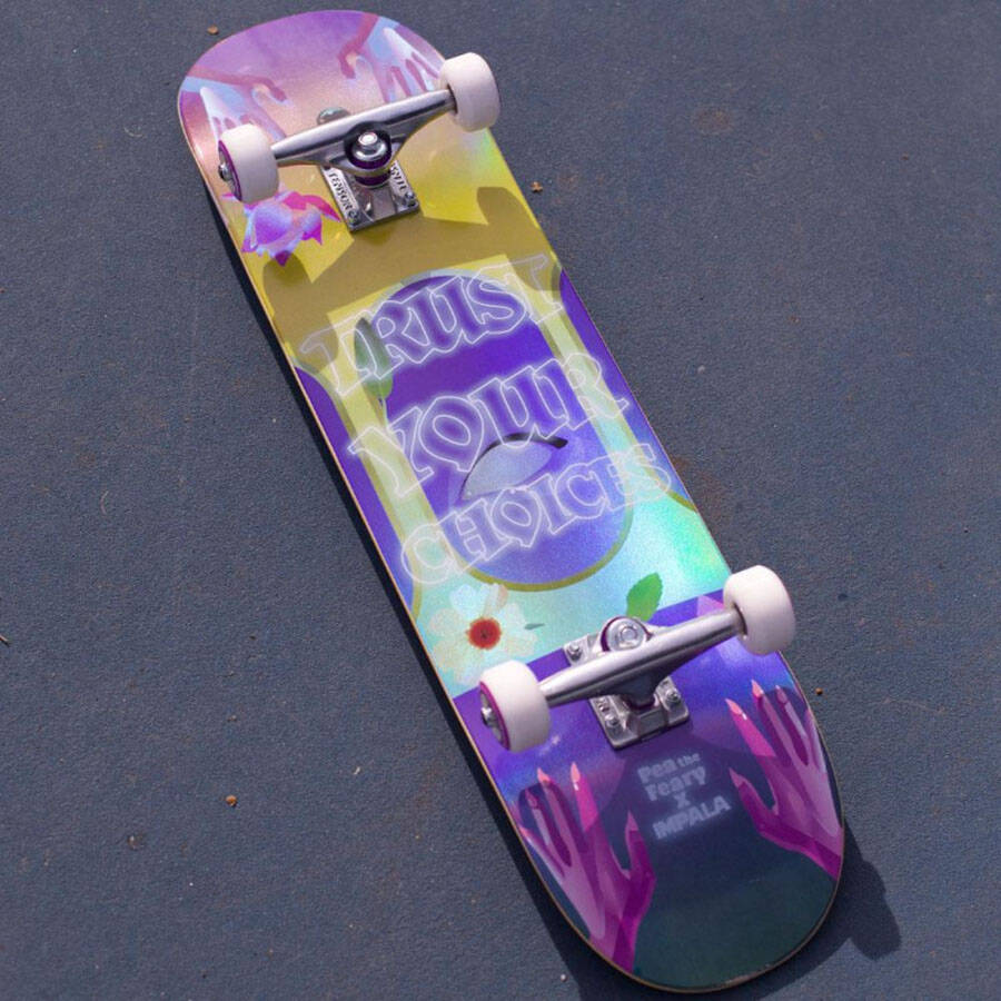 Impala Mystic Complete Skateboard - Pea The Feary 8"