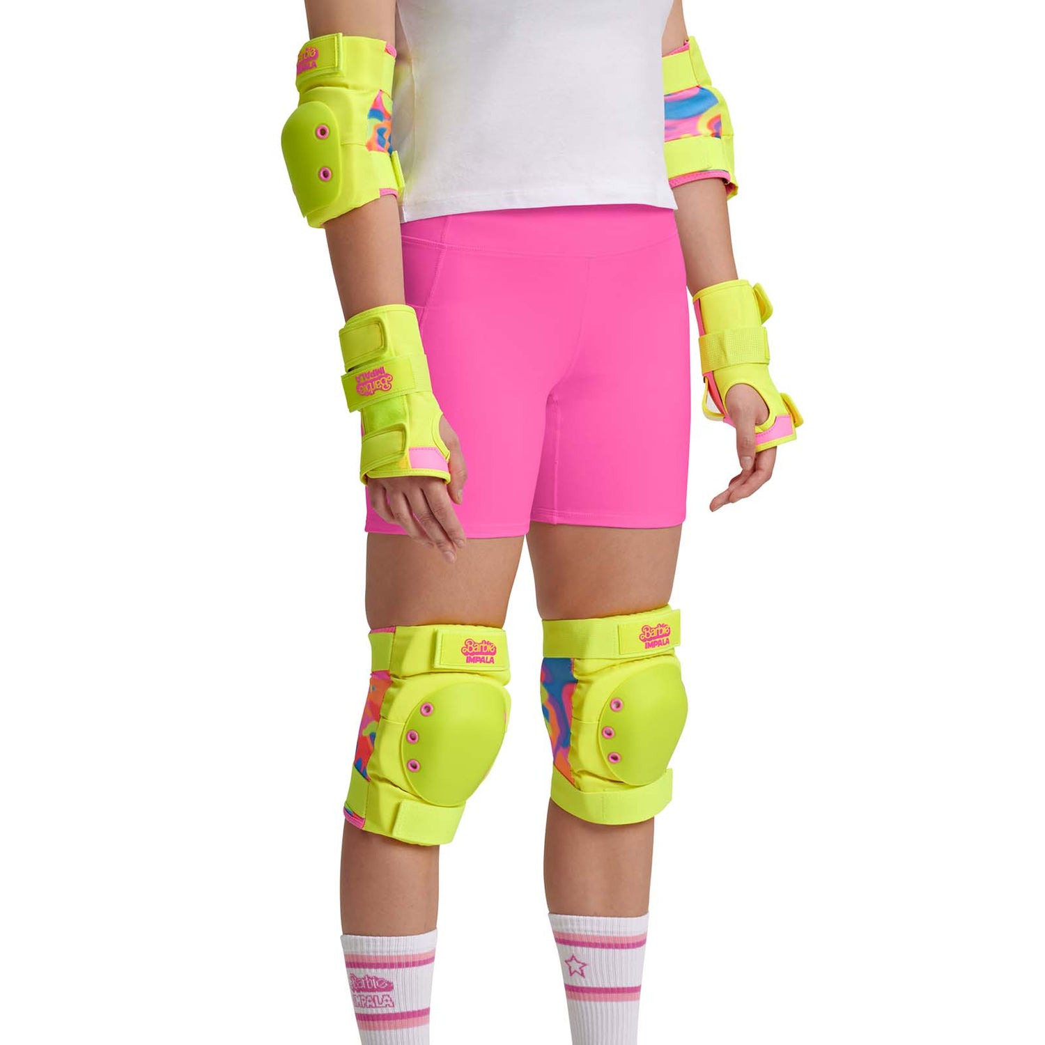 Impala Protective Youth Pad Set - Barbie Bright Yellow