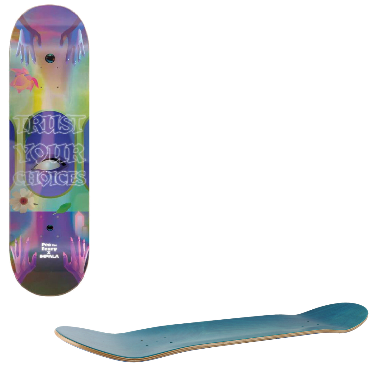 Impala Mystic Skateboard Deck - Pea The Feary 8''