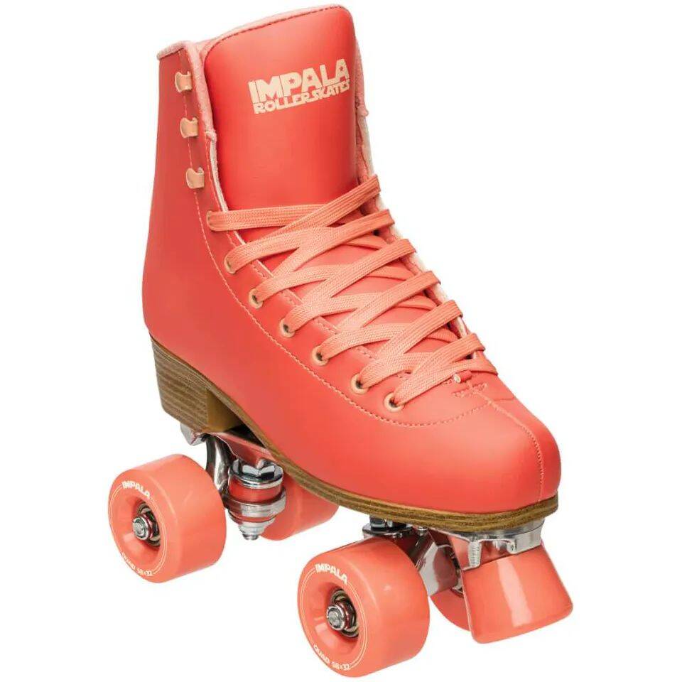 Impala Quad Roller Skates - Living Coral