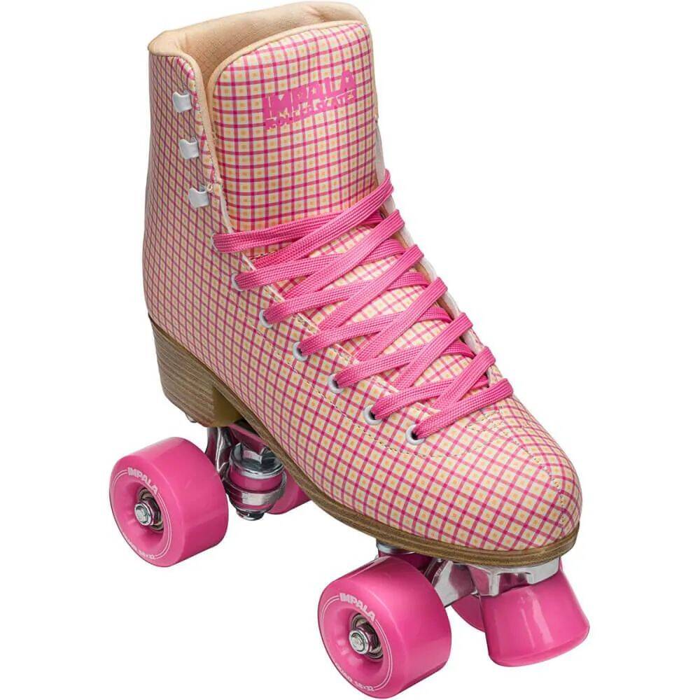 Impala Quad Roller Skates - Pink Tartan