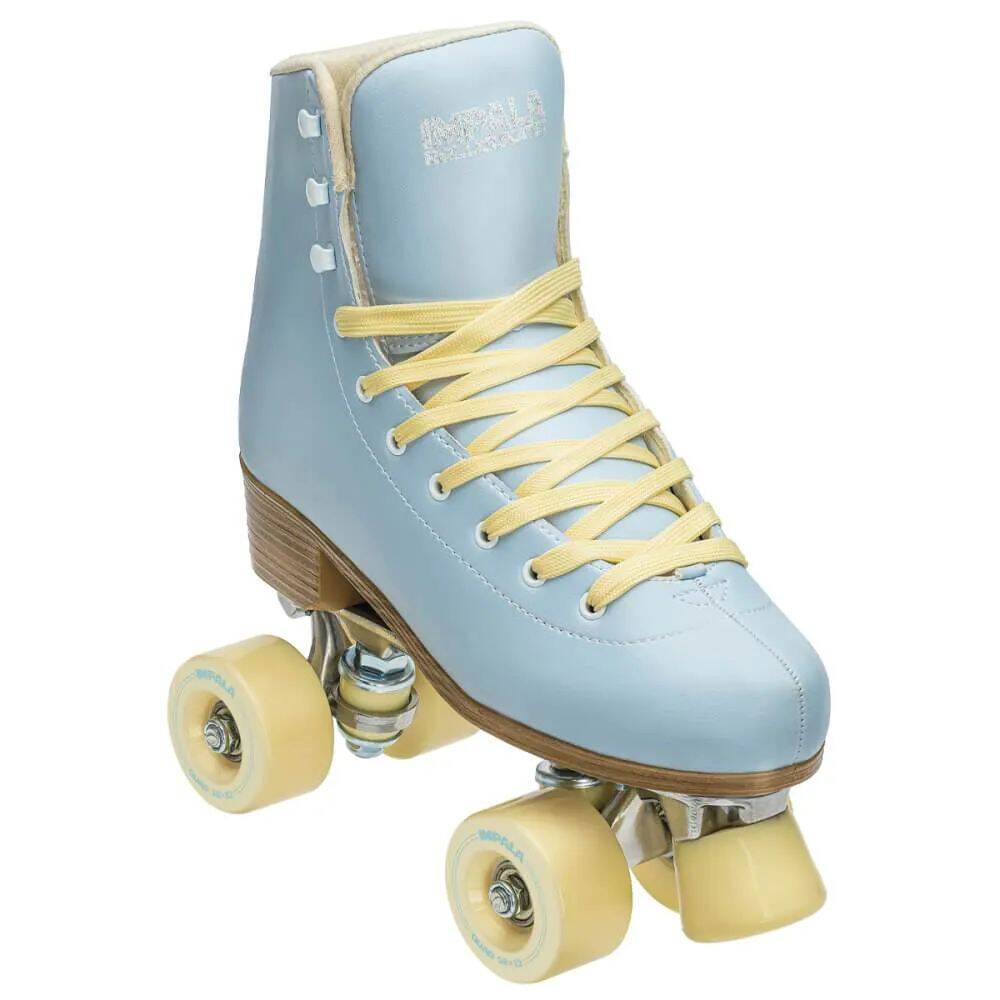 Impala Quad Roller Skates - Sky Blue/Yellow