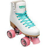 Impala Quad Roller Skates - White/Pink