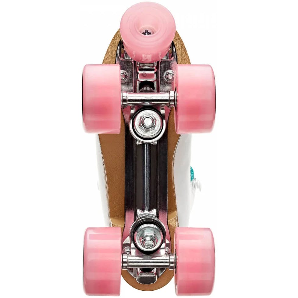 Impala Quad Roller Skates - White/Pink