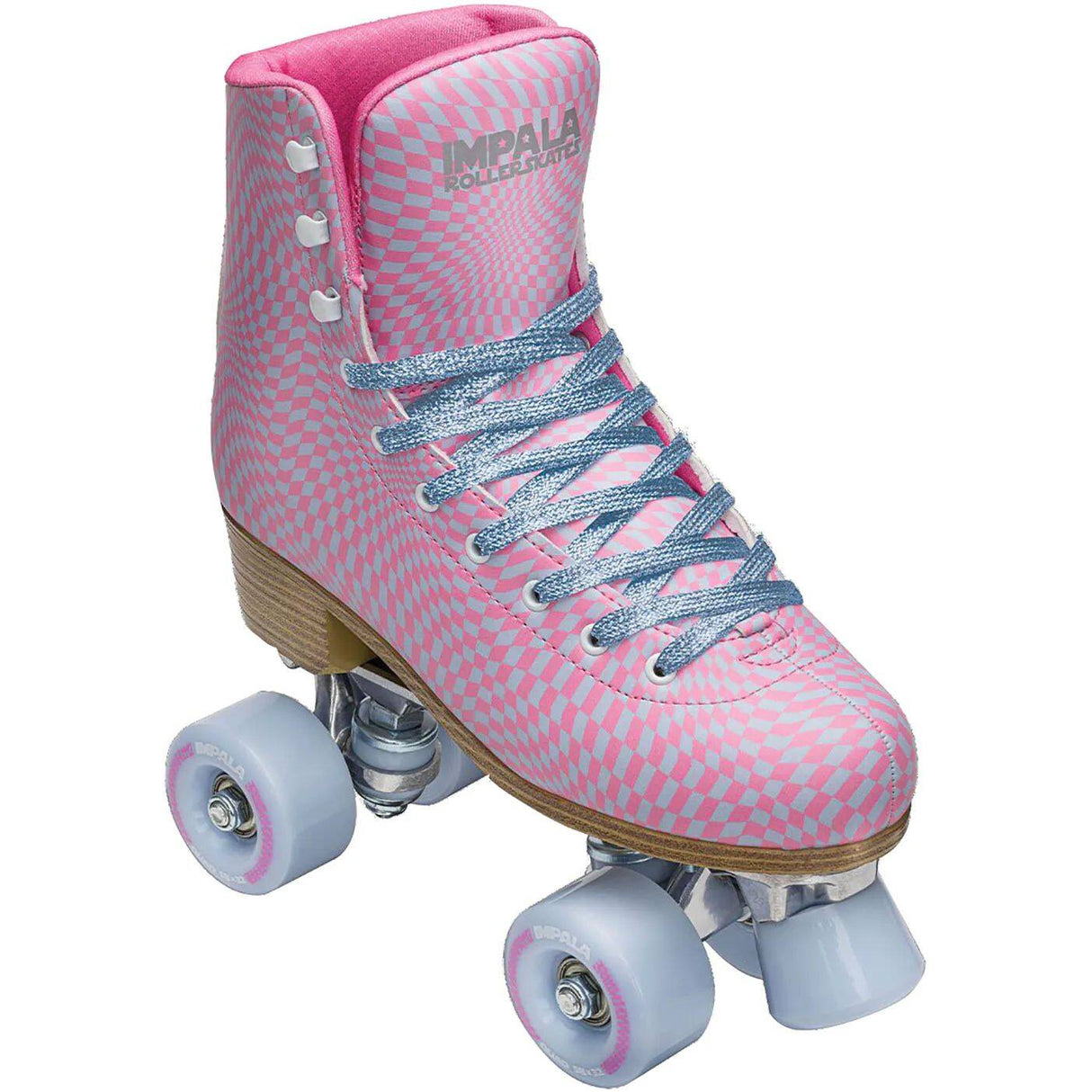 Impala Quad Roller Skates - Wavy Check