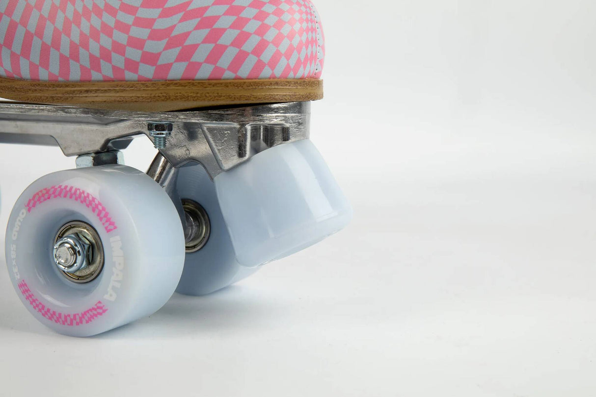 Impala Quad Roller Skates - Wavy Check