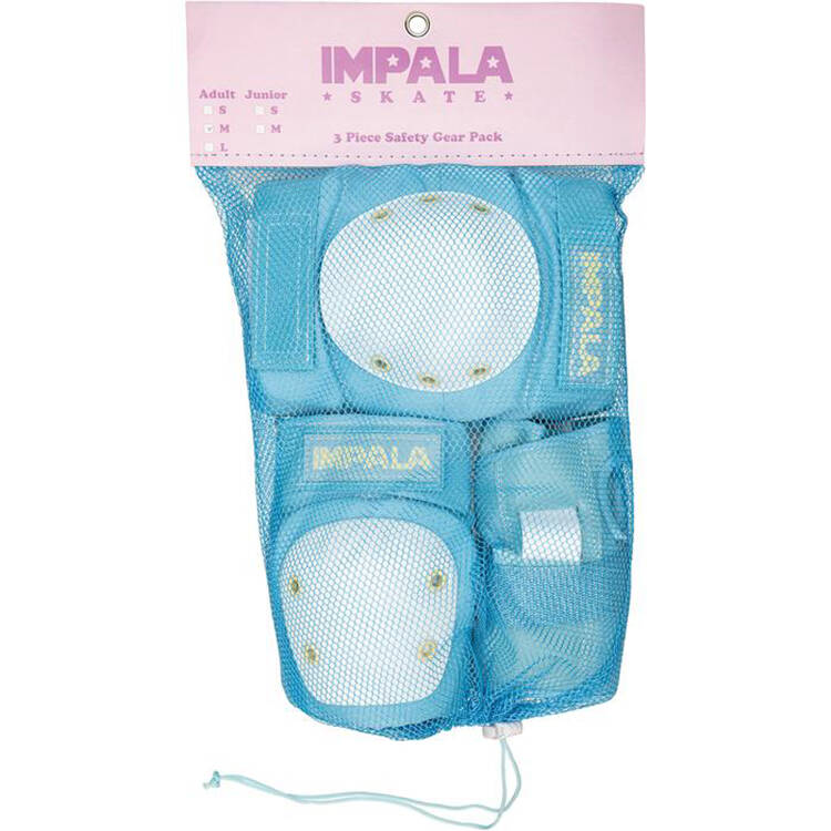 Impala Protective Pad Set - Sky Blue/Yellow