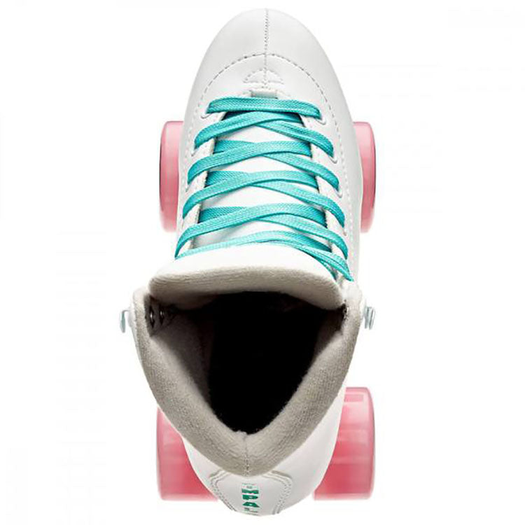 Impala Quad Roller Skates - White/Pink
