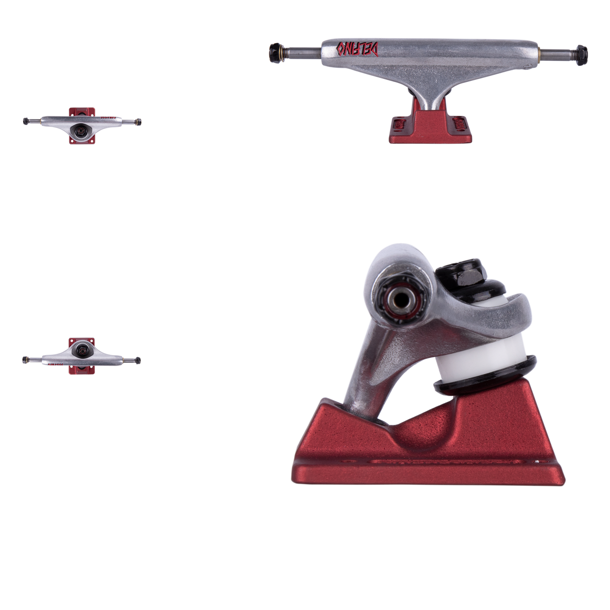 Independent Stage 11 Hollow Delfino Skateboard Trucks - Silver 159mm