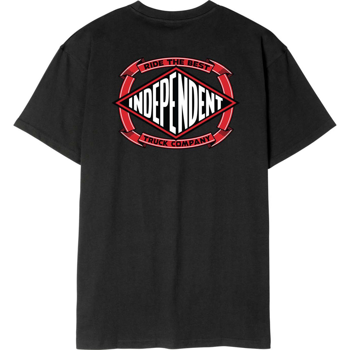 Independent Summit Scroll T Shirt - Black